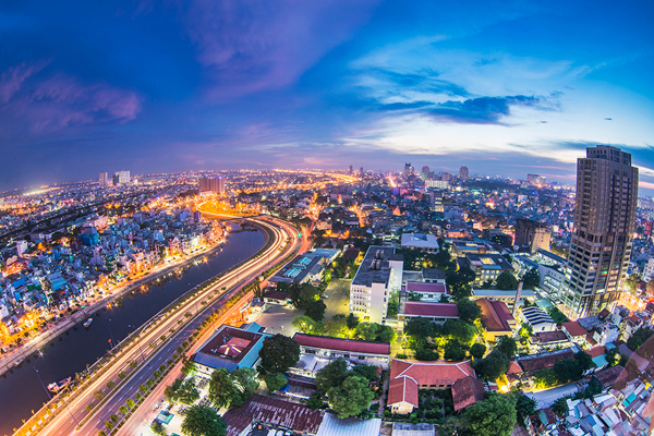 Sài Gòn năng động và hiện đại