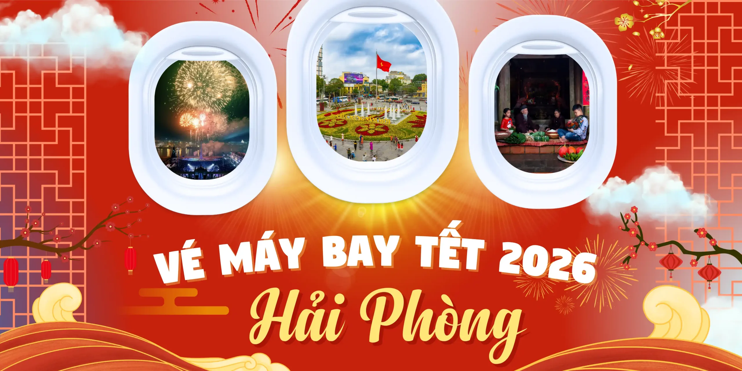 Vé máy bay Tết đi Hải Phòng, trở về bên mâm cơm gia đình