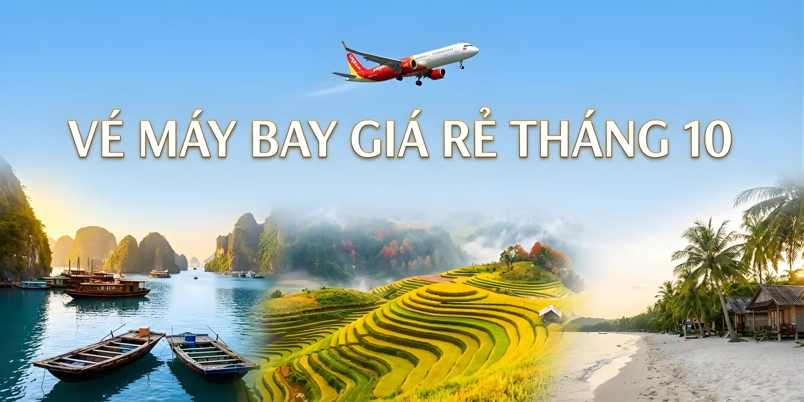 Vé máy bay giá rẻ tháng 10: Săn mùa thu lãng mạn và lịch trình du lịch tiết kiệm