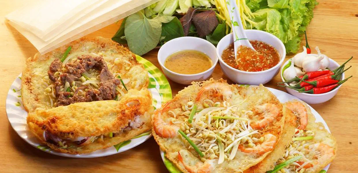 Sự hòa quyện giữa vị béo của bột gạo và vị ngọt của tôm tạo nên hương vị riêng biệt.