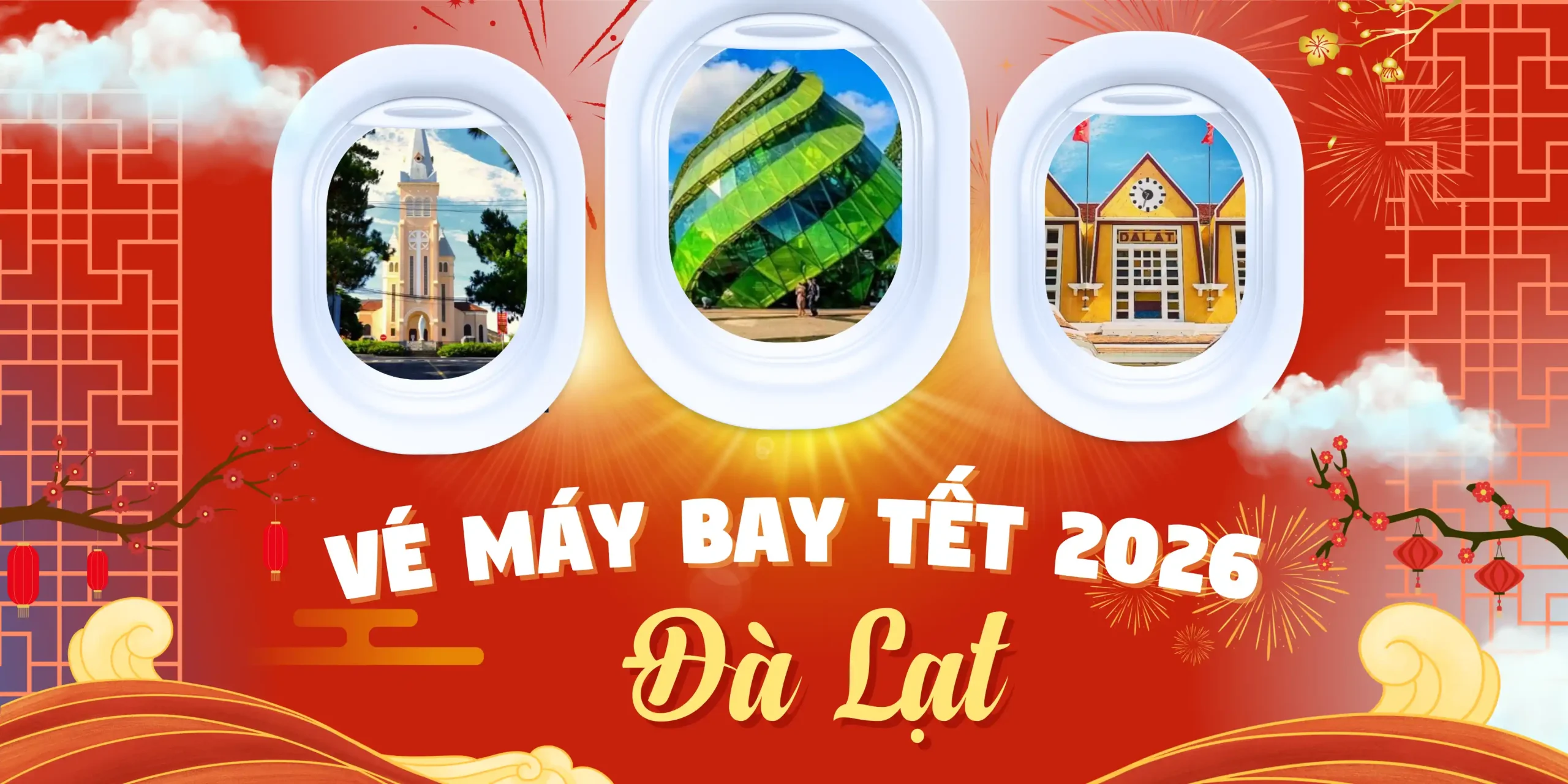 Vé máy bay Tết đi Đà Lạt giá siêu tiết kiệm