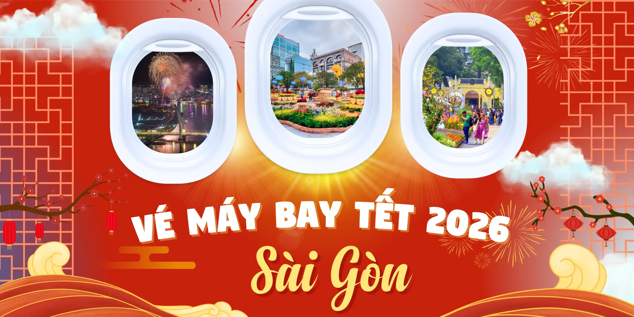 Vé máy bay Tết đi Sài Gòn, hành trình ngược  khác biệt