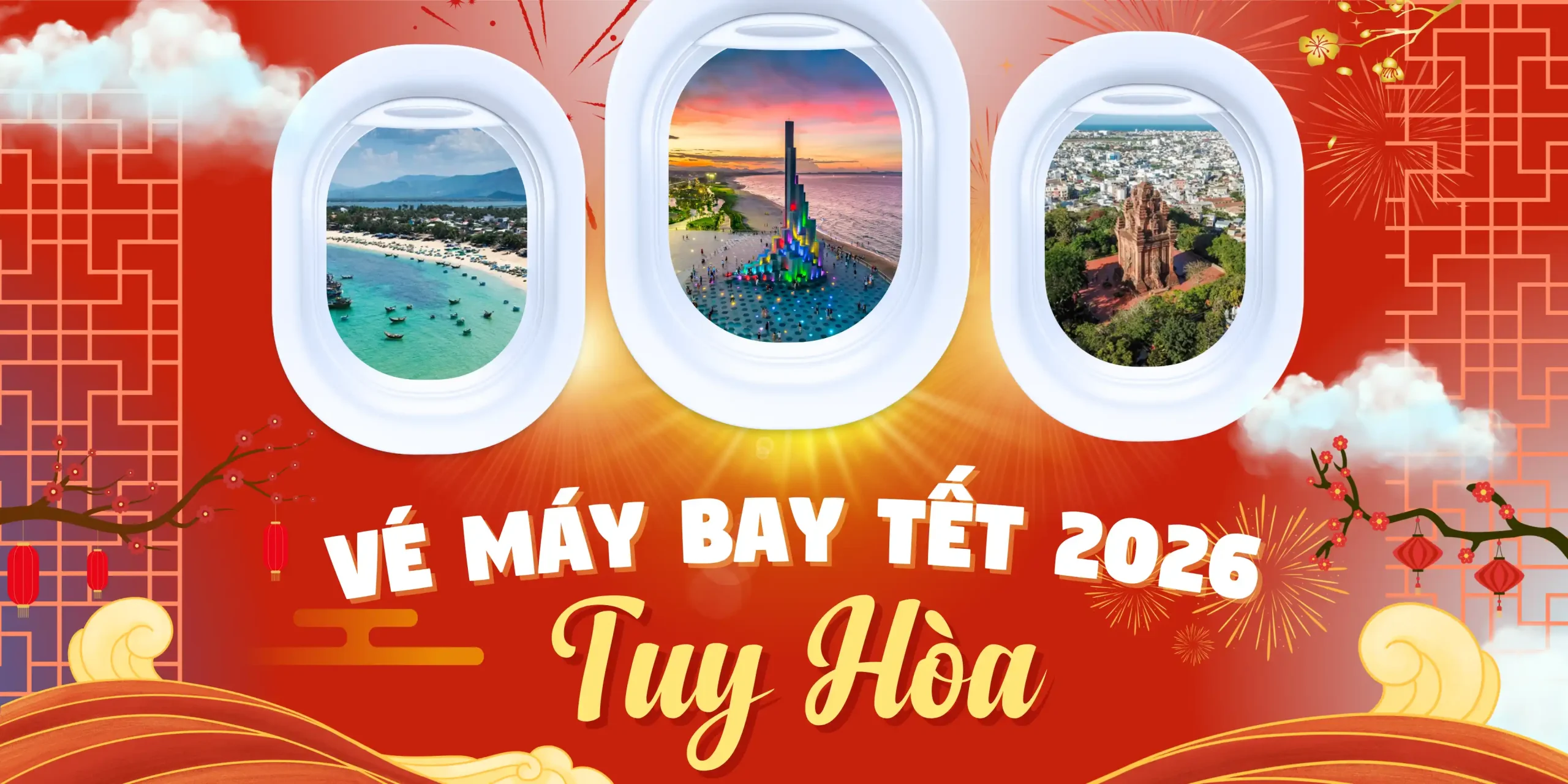 Vé máy bay Tết đi Tuy Hòa trở về miền biển yêu thương