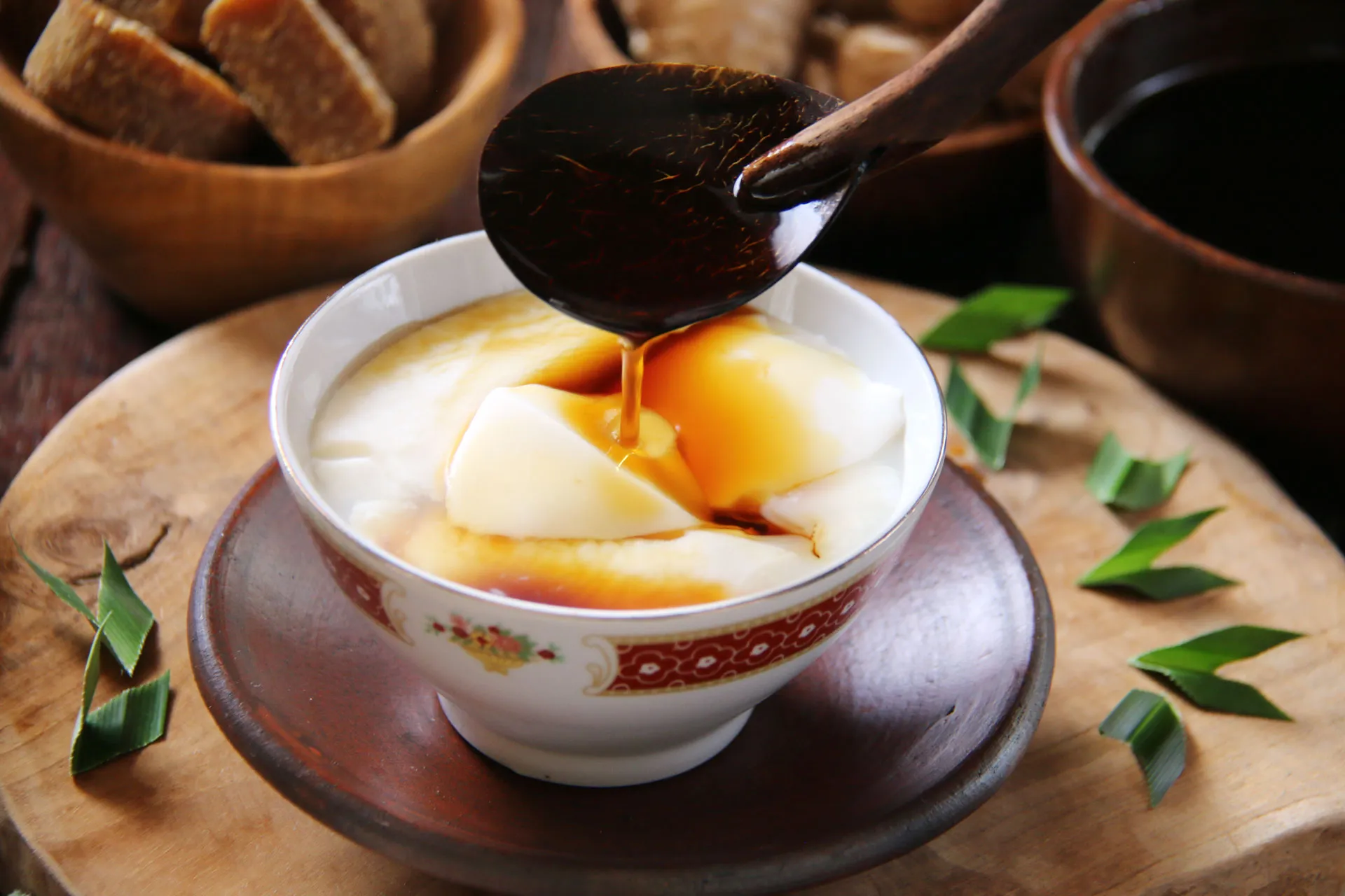 Tau Fu Fa là món tráng miệng mềm mịn với hương vị thanh nhẹ.