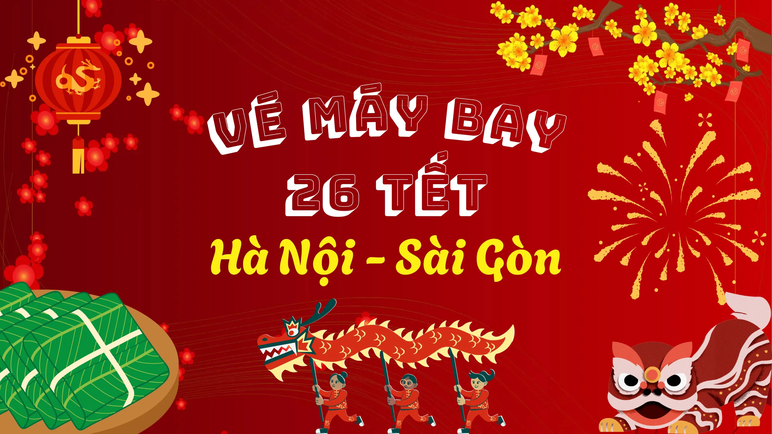 Cập nhật giá vé máy bay ngày 26 Tết Hà Nội – Sài Gòn mới nhất