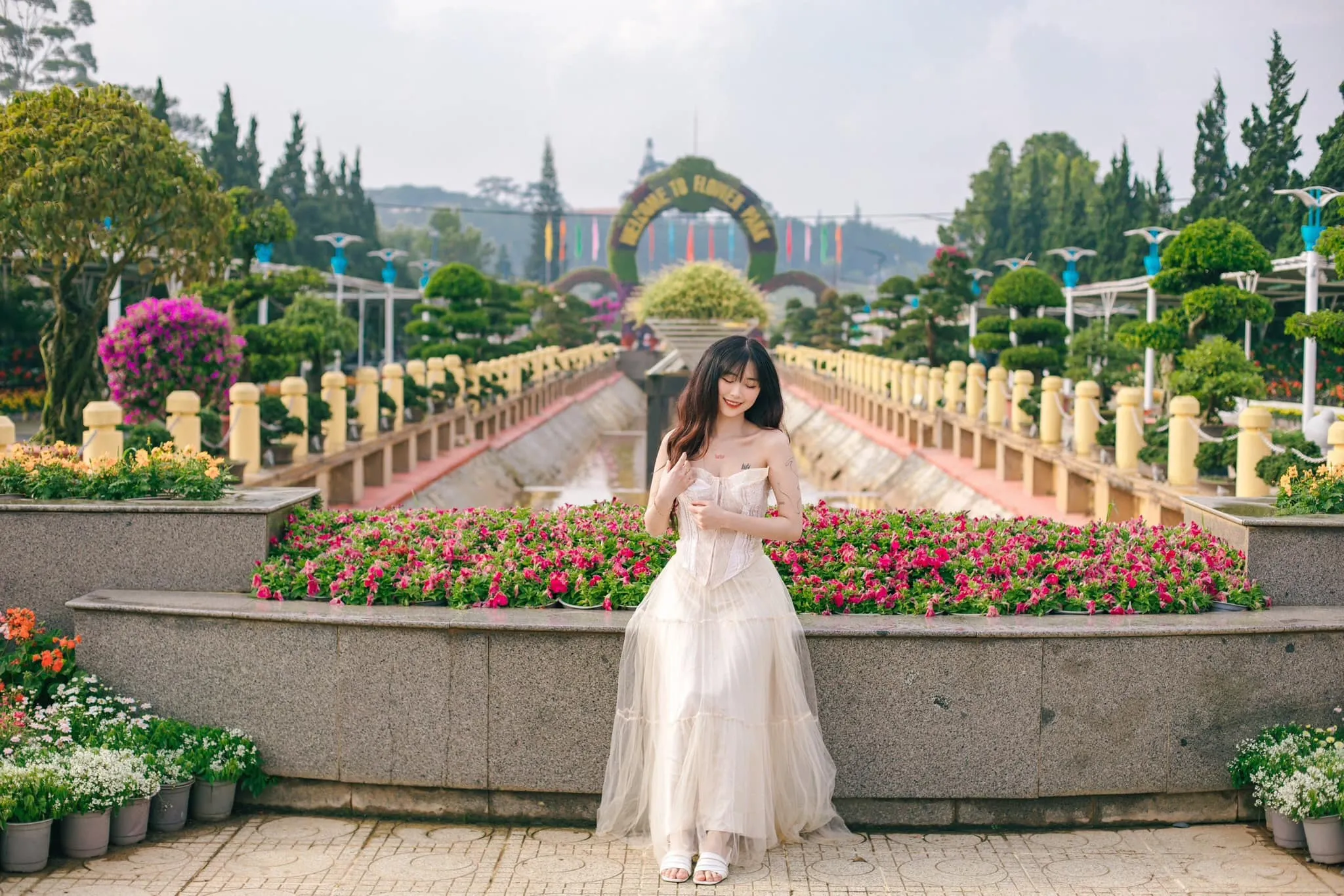 Vườn hoa thành phố là địa điểm check-in nổi tiếng ở Đà Lạt