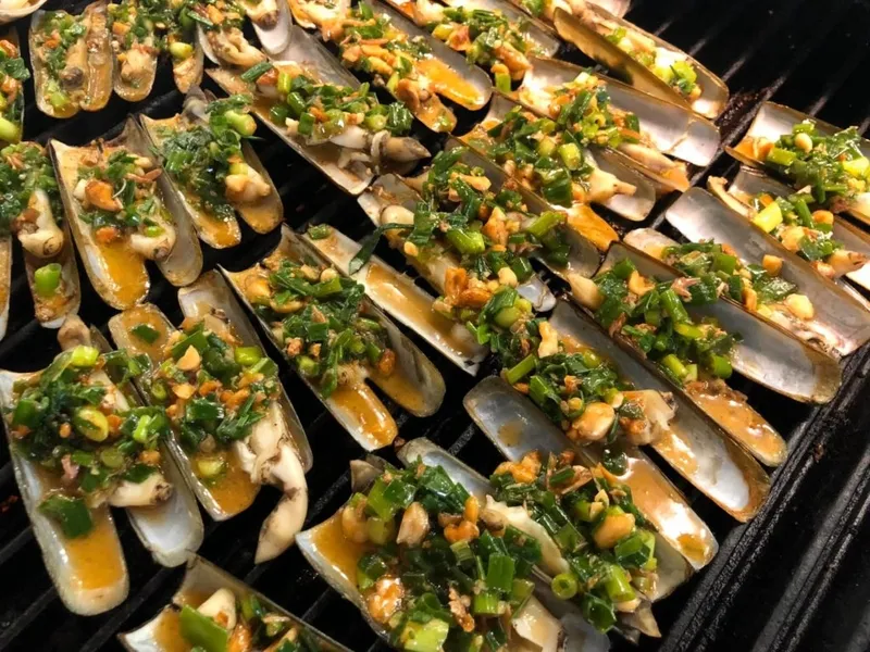 Hải sản nơi đây tươi ngon và giá cả phải chăng