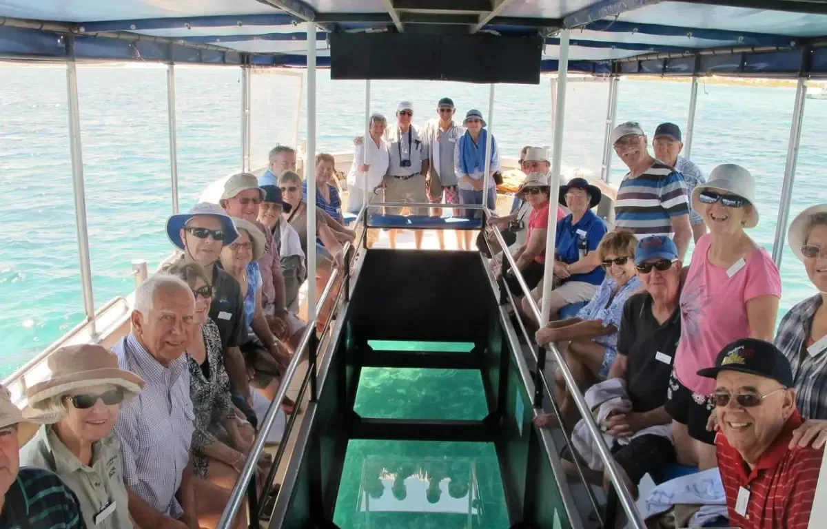 Trải nghiệm độc đáo ngắm san hô dưới tàu đáy kính