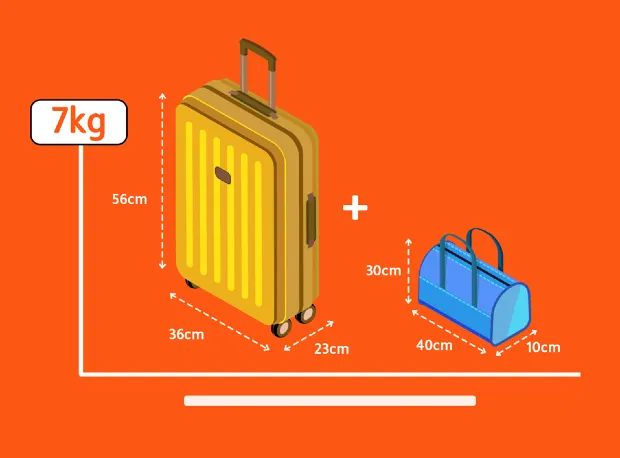 Quy định hành lý xách tay của hãng Pacific Airlines