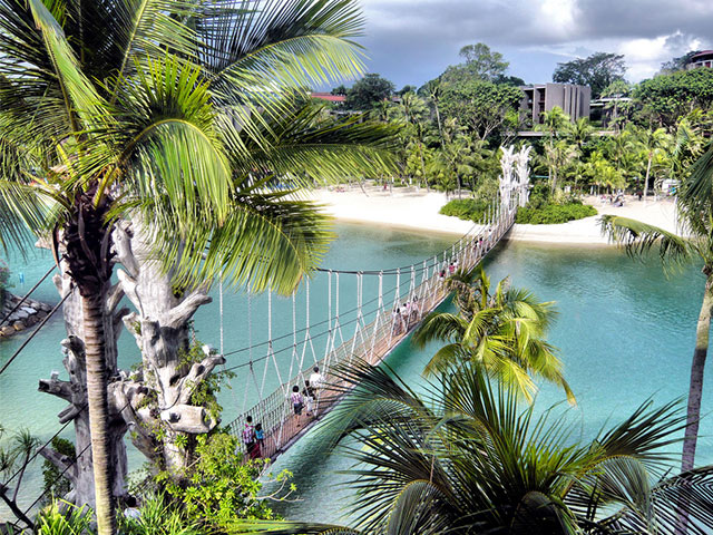 Vé máy bay khuyến mãi du lịch biển Singapore