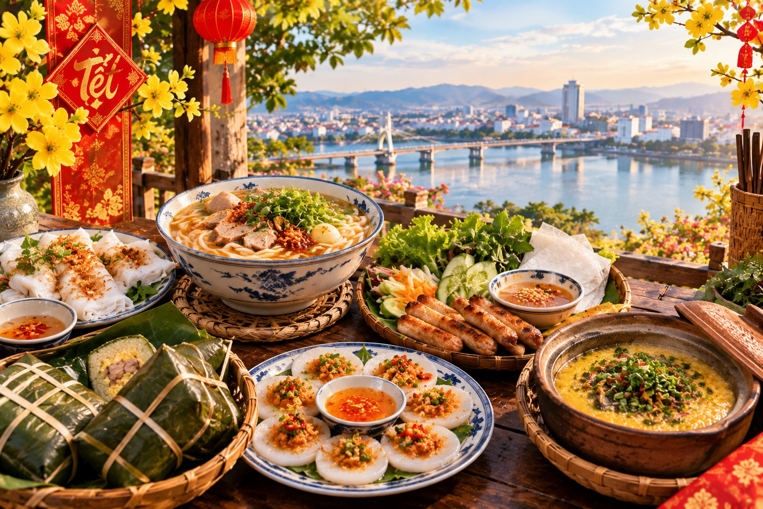Đồ ăn xứ Nghệ mộc mạc mà đậm tình, cay nồng một chút nhưng thương nhớ cả đời.