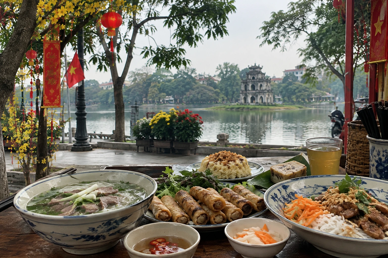 Mỗi món ăn đều mang trong mình một câu chuyện, một mảnh hồn Hà Nội rất riêng