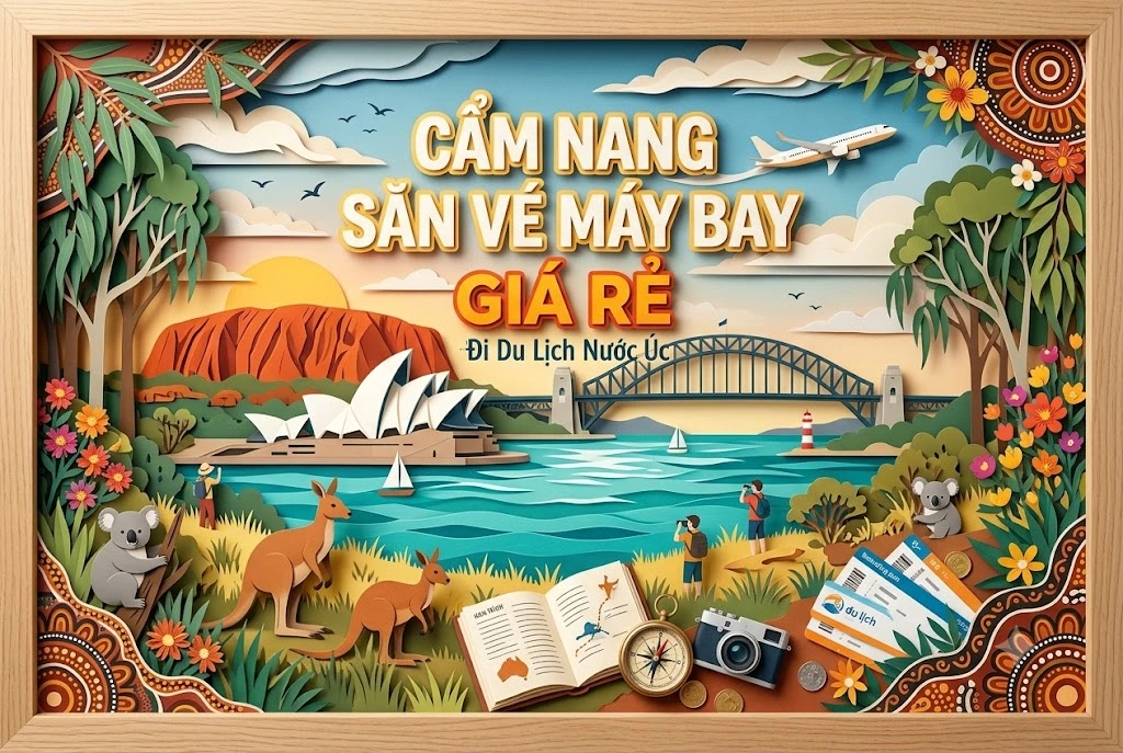 Cẩm Nang Săn Vé Máy Bay Giá Rẻ Đi Du Lịch Nước Úc