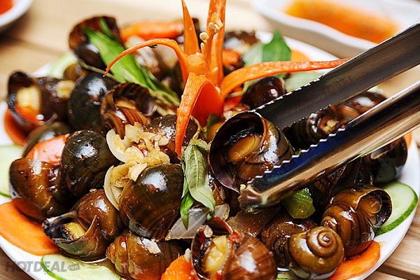 Ốc Chiên dì Thái