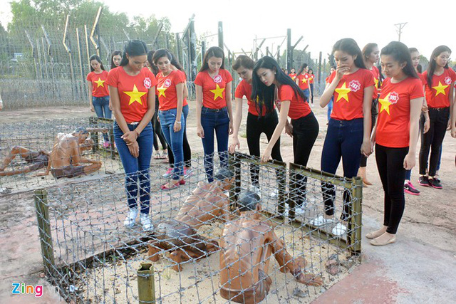 Mô phỏng cảnh nhà tù Phú Quốc ngày xưa
