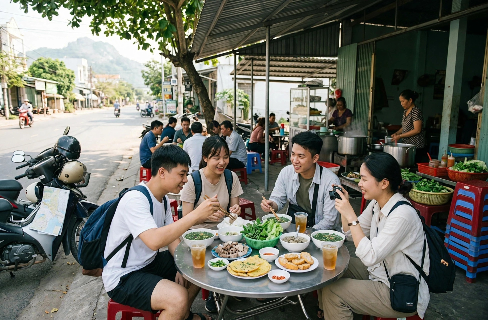 Trải nghiệm ẩm thực Tuy Hòa Phú Yên: Thưởng thức đặc sản xứ Nẫu