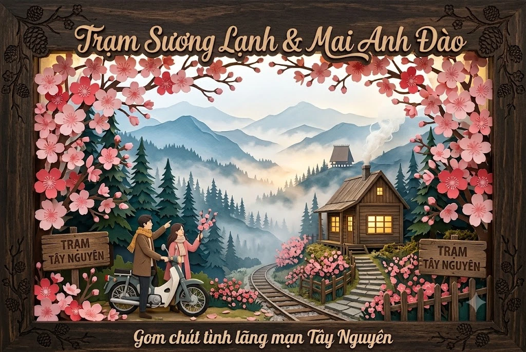 Trạm sương lạnh và mai anh đào