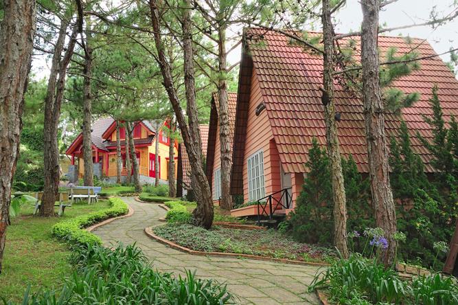 Khu nghỉ dưỡng sang trọng bên Đồi Mộng Mơ