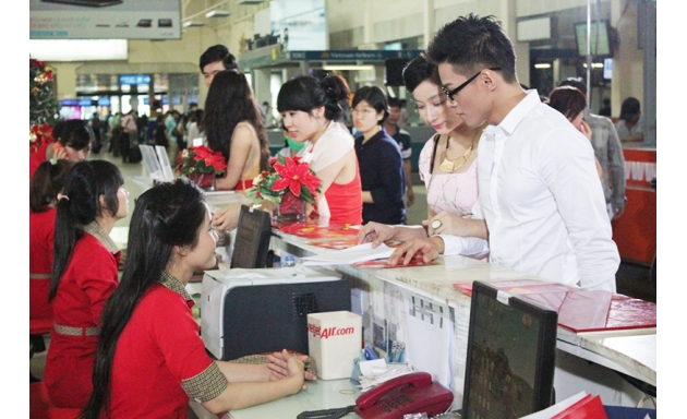 Thủ tục cho người đi máy bay lần đầu
