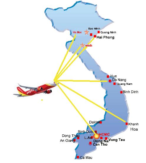 vé máy bay Vietjet Air
