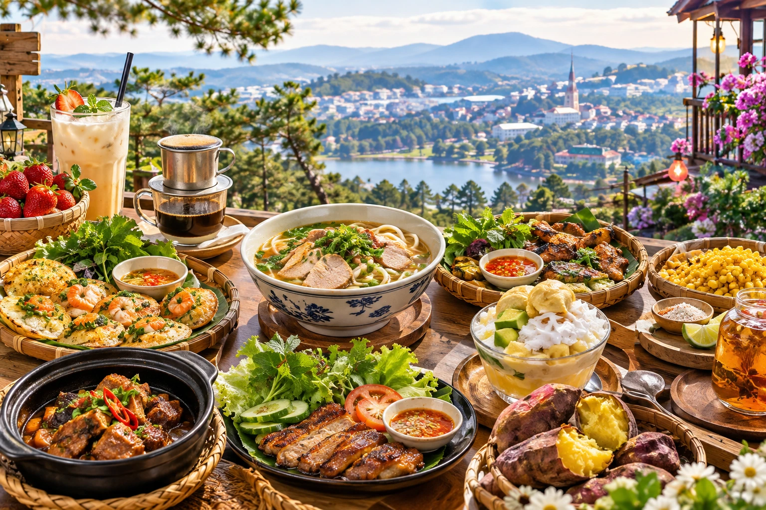 Đến Đà Lạt không thể bỏ qua những món ăn gắn liền với tên tuổi nơi đây