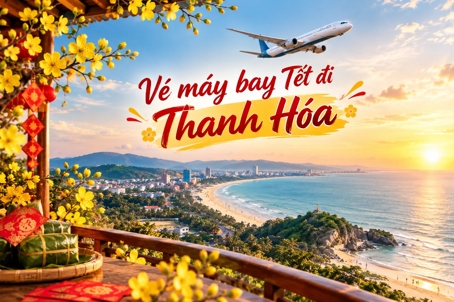 Vé máy bay Tết đi Thanh Hóa giá chỉ từ 499.000đ