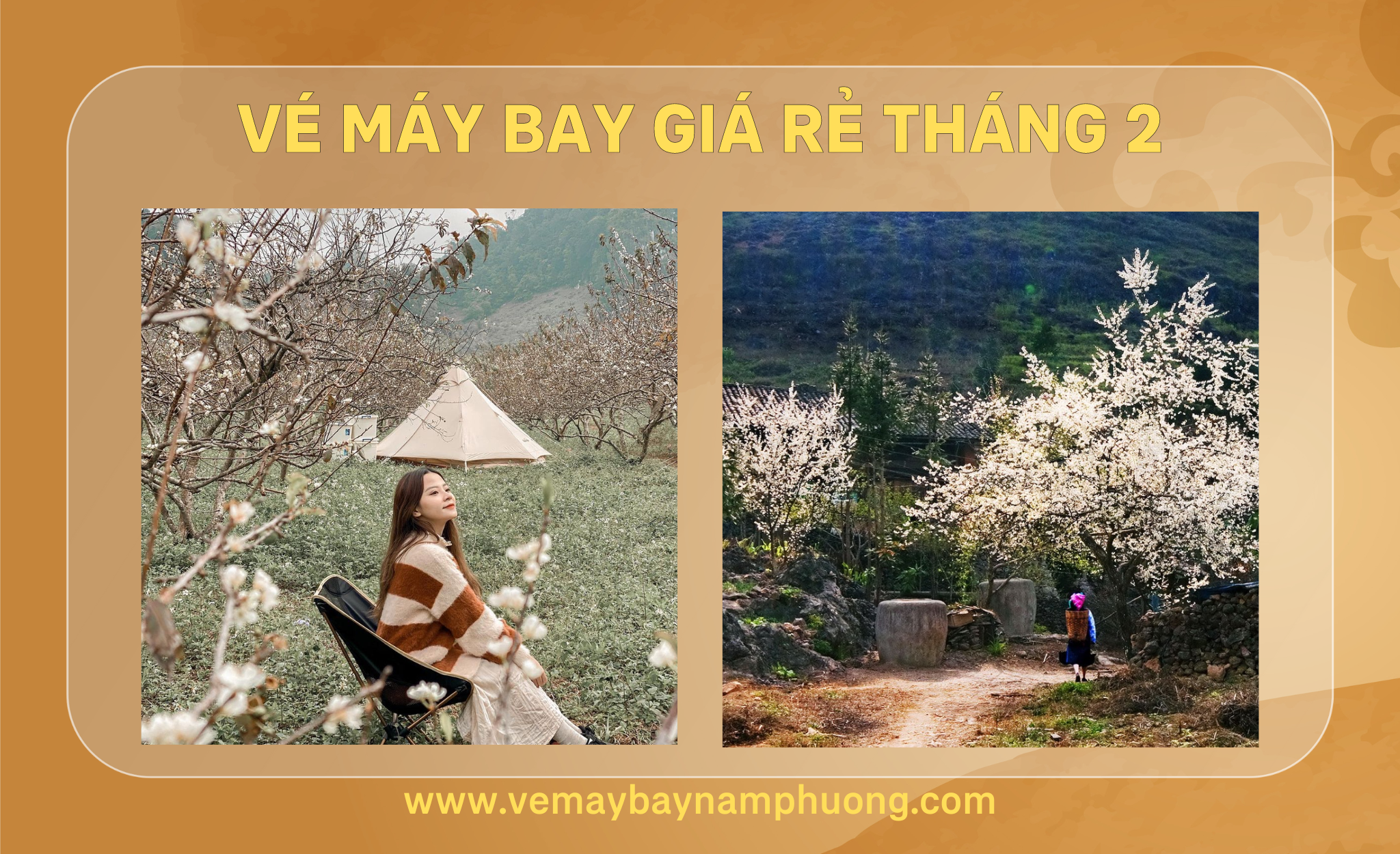 Vé máy bay giá rẻ tháng 2