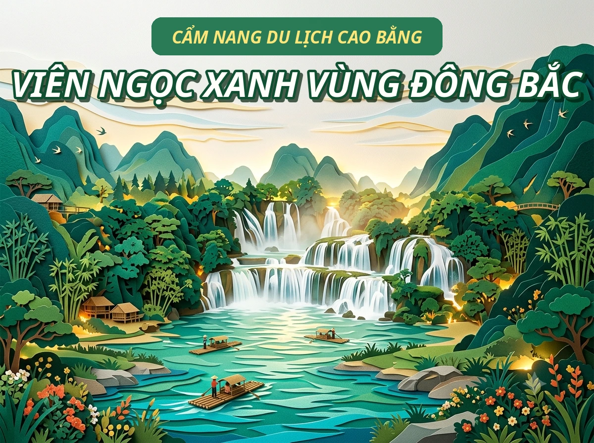 Cẩm nang du lịch Cao Bằng: viên ngọc xanh vùng Đông Bắc