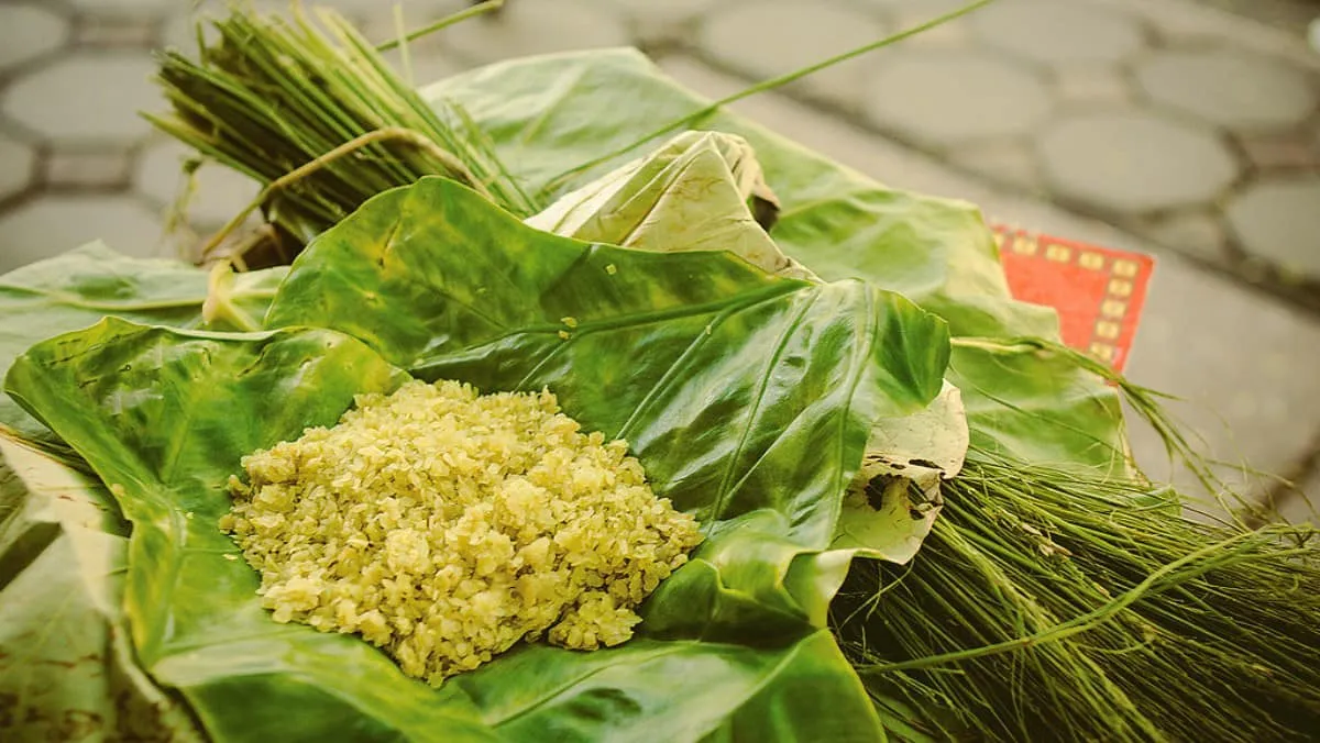 Cốm Tú Lệ mang hương vị ngọt lành của Tây Bắc