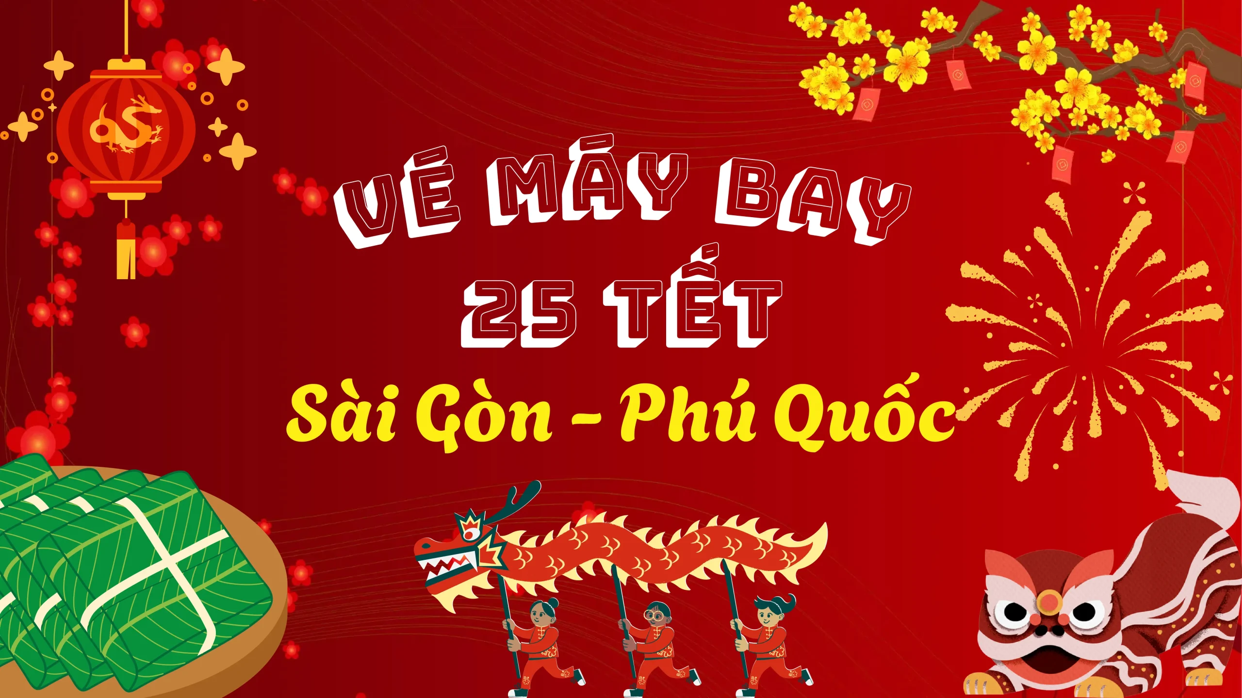 Săn vé máy bay ngày 25 Tết Sài Gòn – Phú Quốc