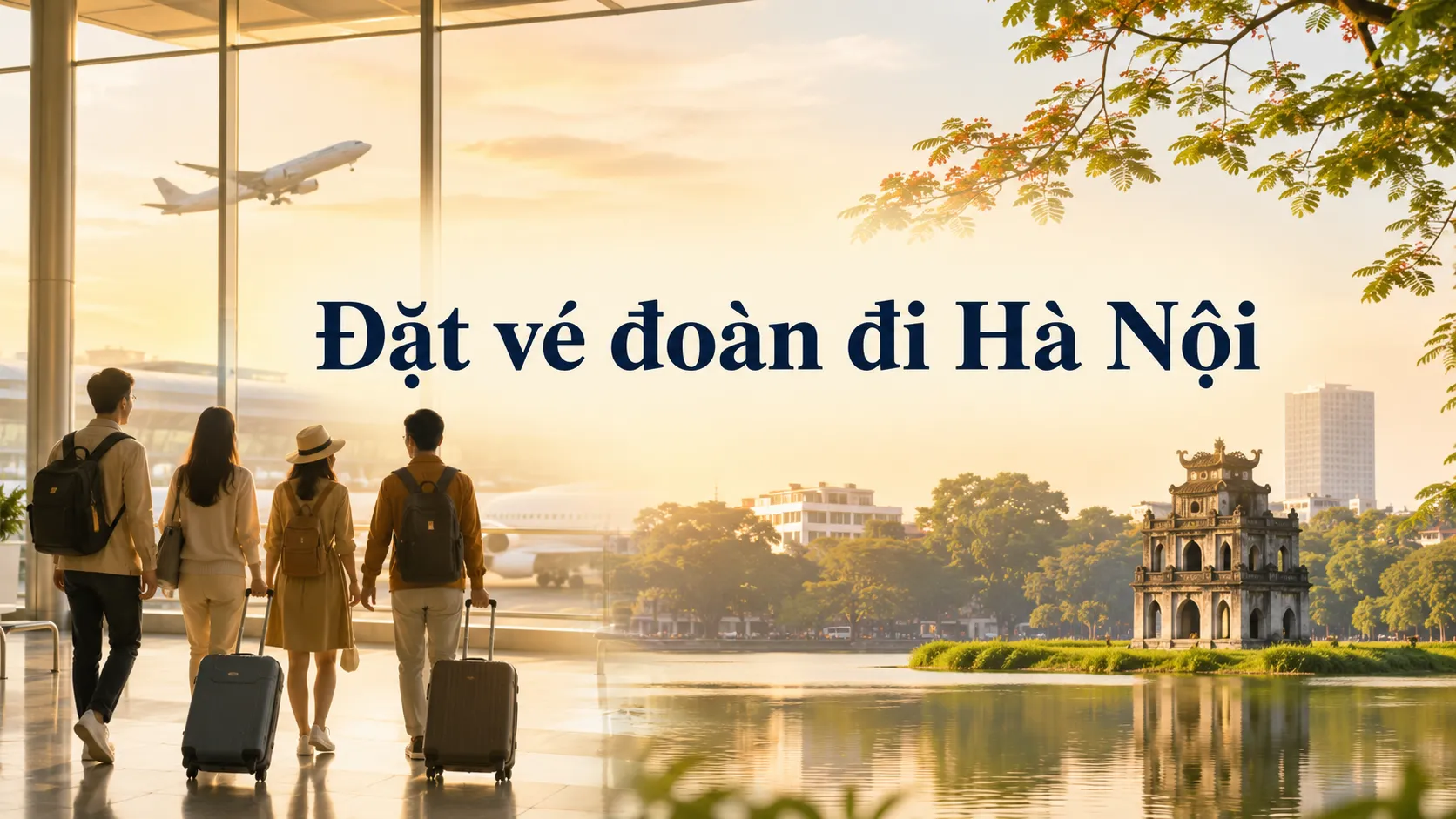 Đặt vé đoàn đi Hà Nội uy tín
