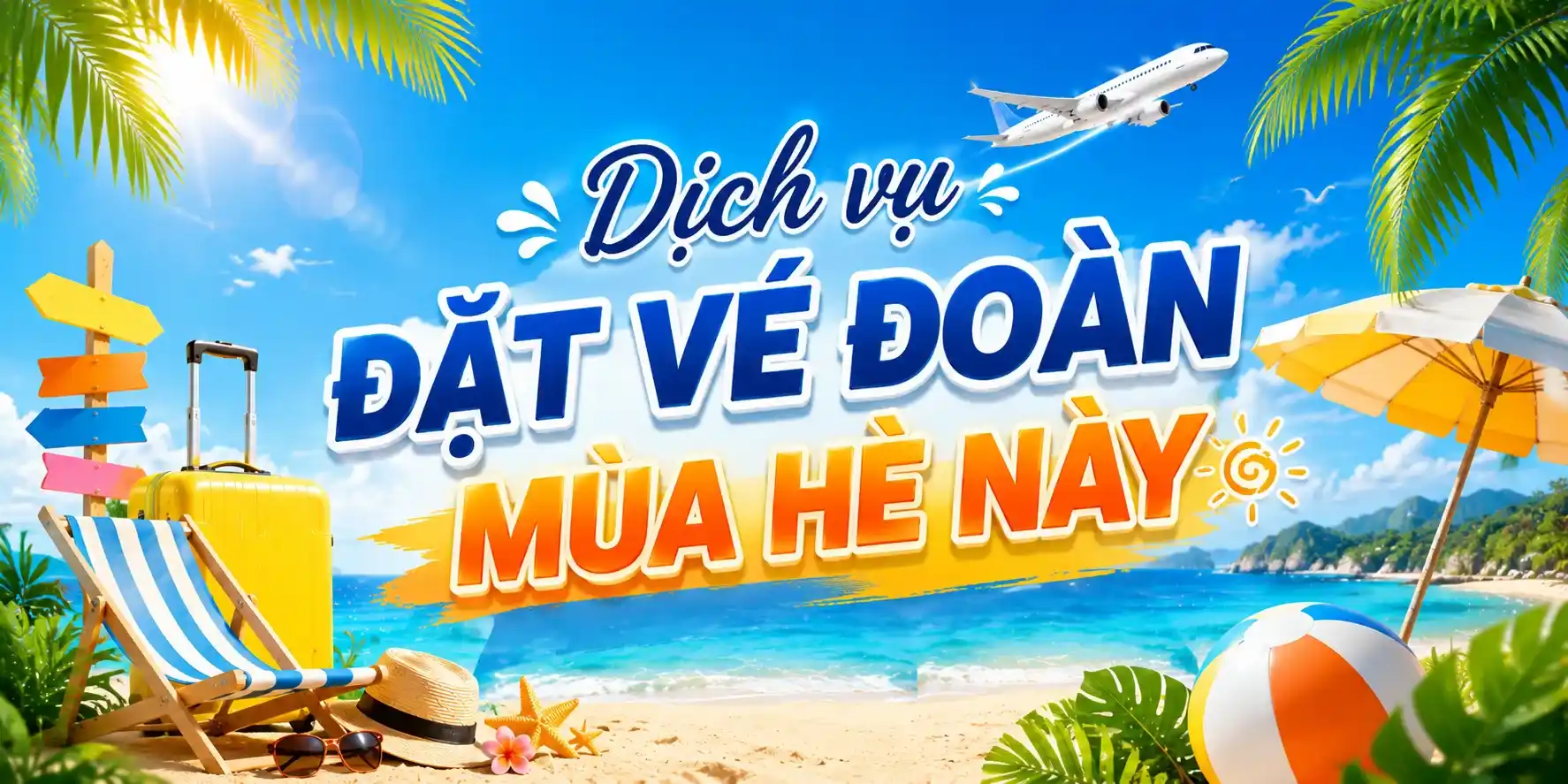 Dịch vụ đặt vé đoàn mùa hè này
